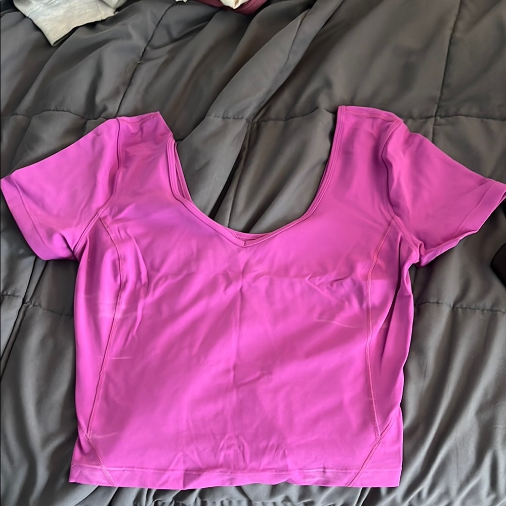 Lululemon Align Tee Purple (VPLM)